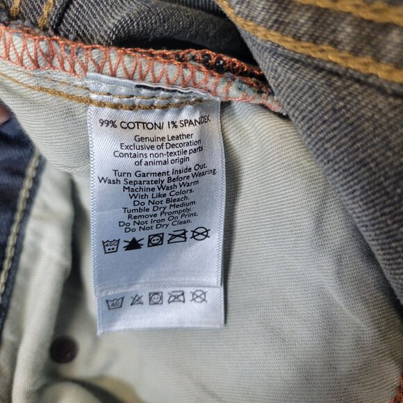 Eddie Bauer Men's Size 40 x 32 Jeans Slim Straight - Picture 7 of 7